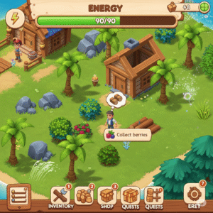 Family Island free energy bar gameplay screenshot