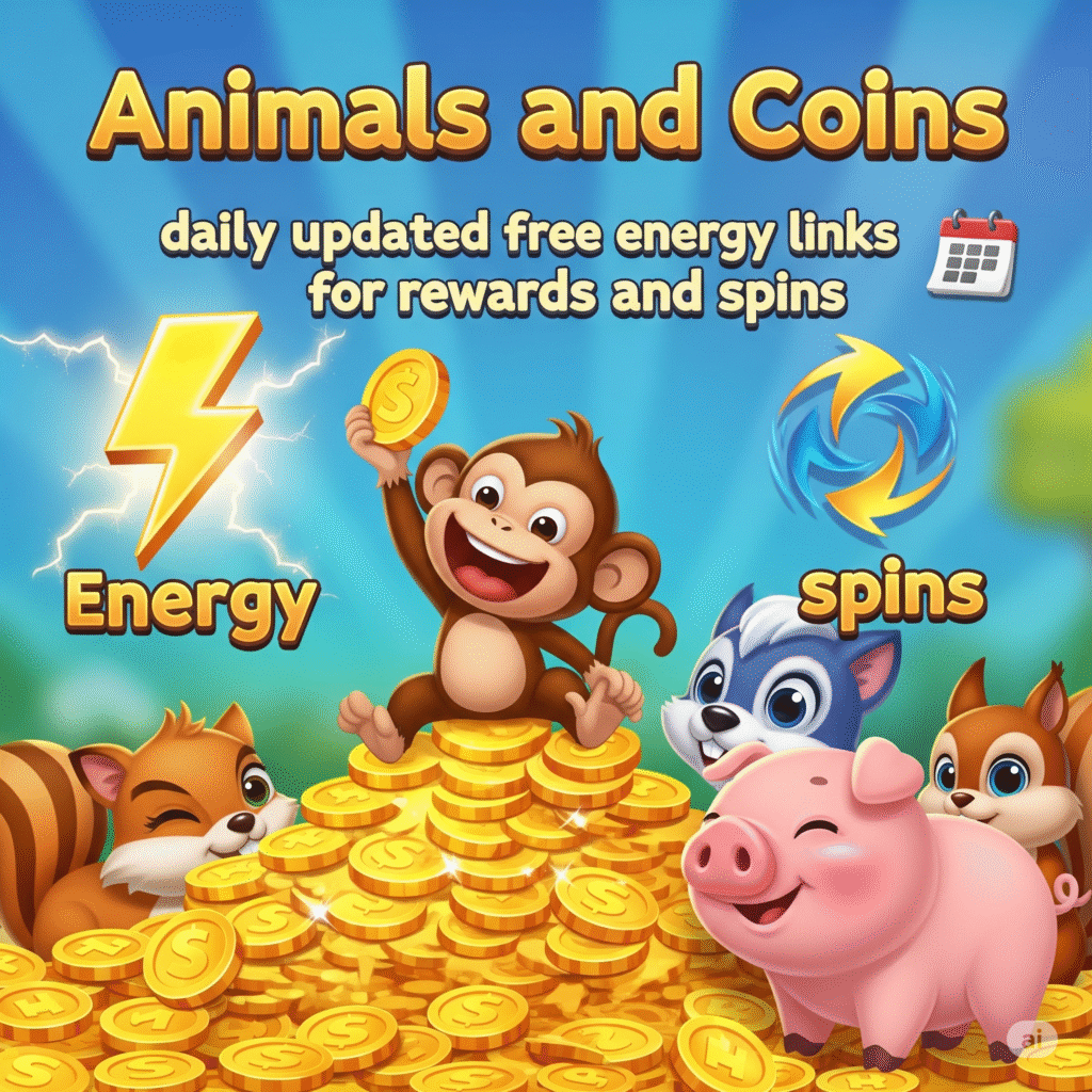 Animal And Coins Free Energy